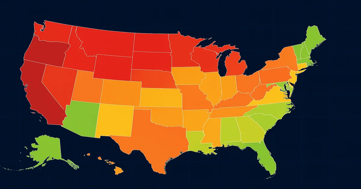 Identity Theft by State 2026: All 50 States Ranked